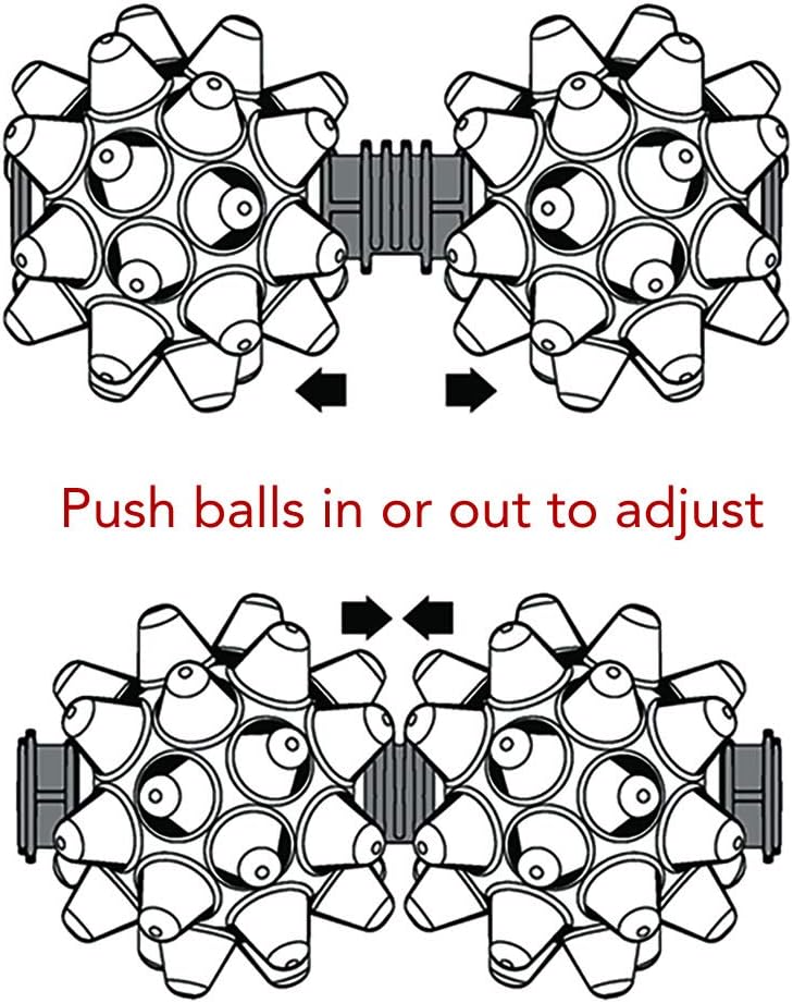 RUMBLE ROLLER RumbleRoller Beastie Original Adjustable Peanut