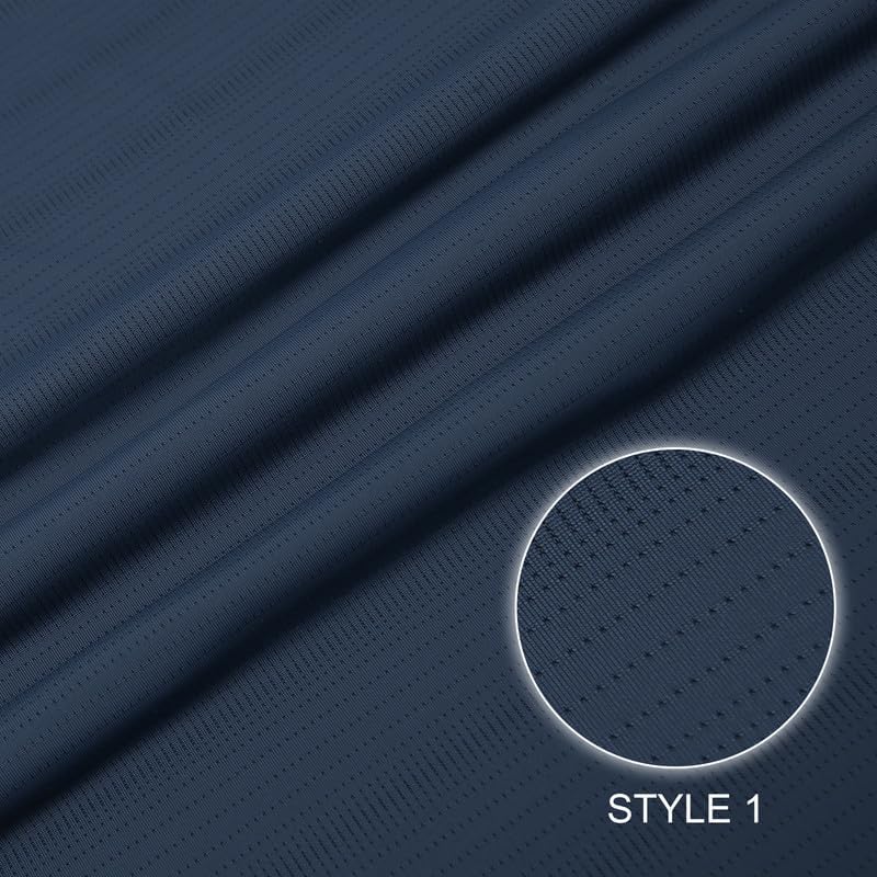 SAMERM Golf Shirts for Men Super Stretch Jacquard Dry Fit Golf Polo Moisture Wicking Short Sleeve Polo Shirts for Men