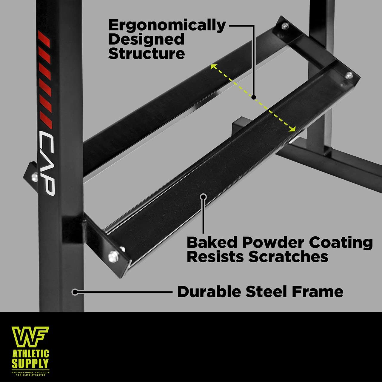WF Athletic Supply Rubber Coated Hex Dumbbell Set with Two Tier Premium Storage Rack Built for Strength Building, Weight Loss & Home Gym โ Multiple Sets Available