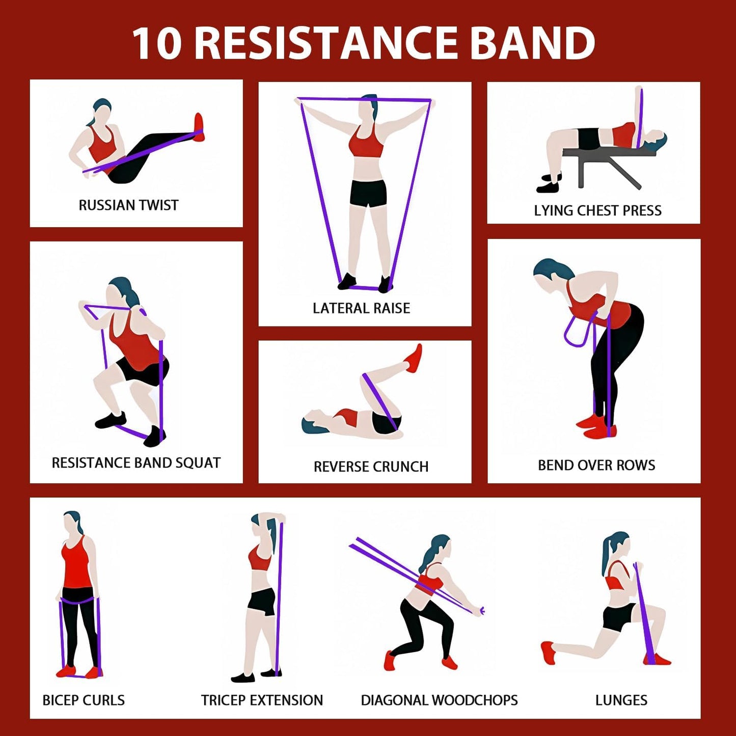 LEEKEY Resistance Bands Set for Pull-Up Assistance & Full-Body Training, Multi-Level Exercise Bands with Bag for Home Workouts, Physical Therapy, Strength Training (Men/Women)