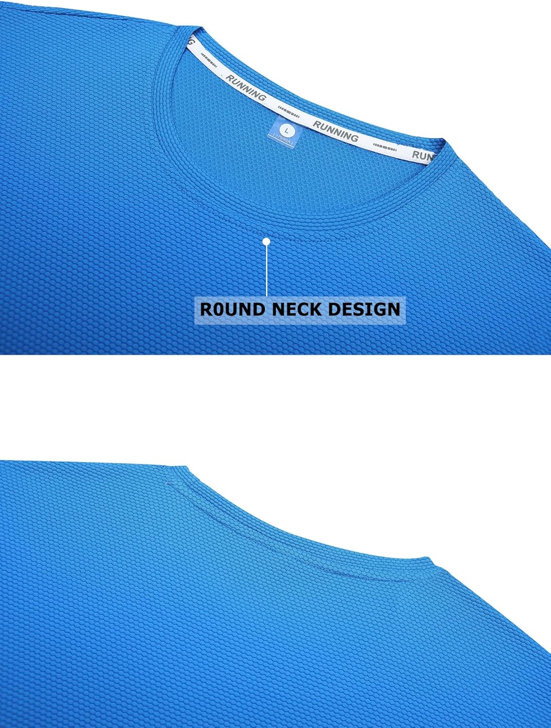 Moisture Wicking Quick Dry Soft Pickleball Workout Hiking Camping Running Shirts for Men Outdoor Sports