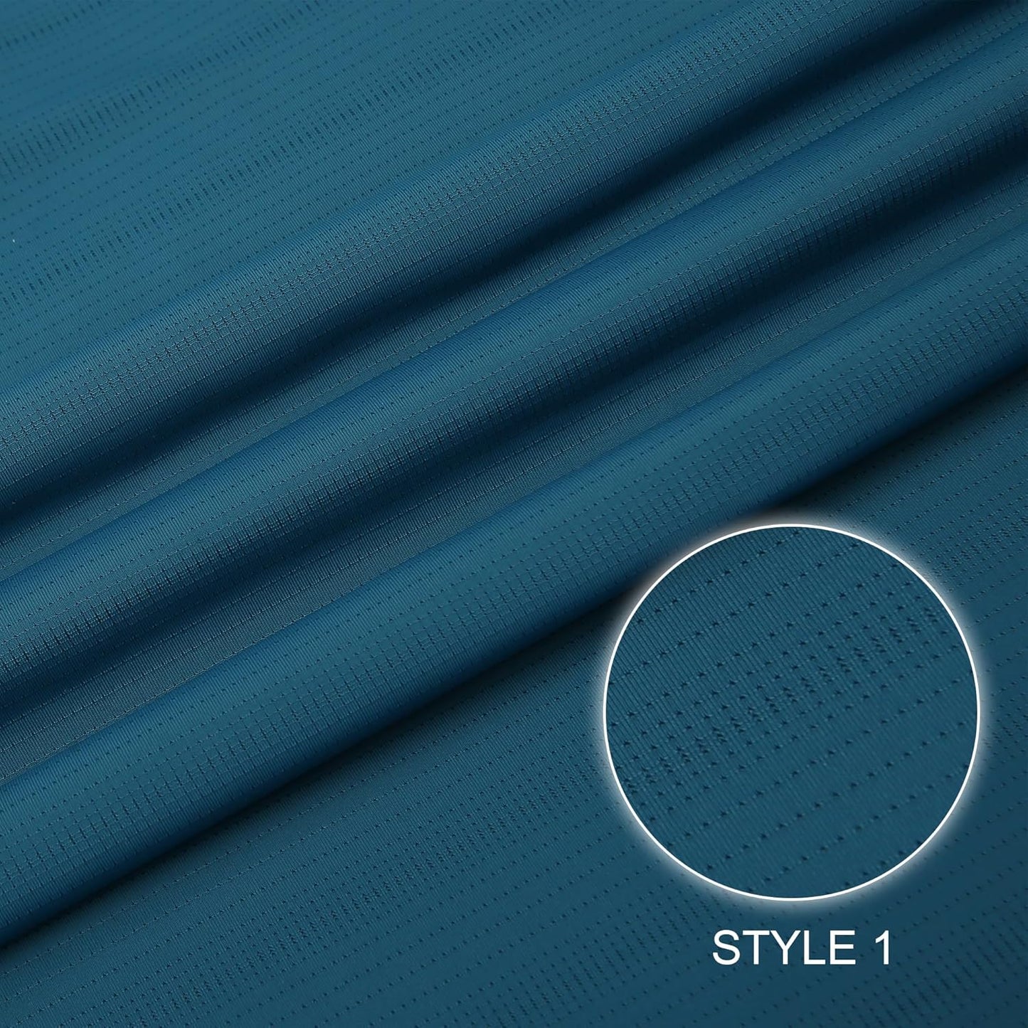 SAMERM Golf Shirts for Men Super Stretch Jacquard Dry Fit Golf Polo Moisture Wicking Short Sleeve Polo Shirts for Men