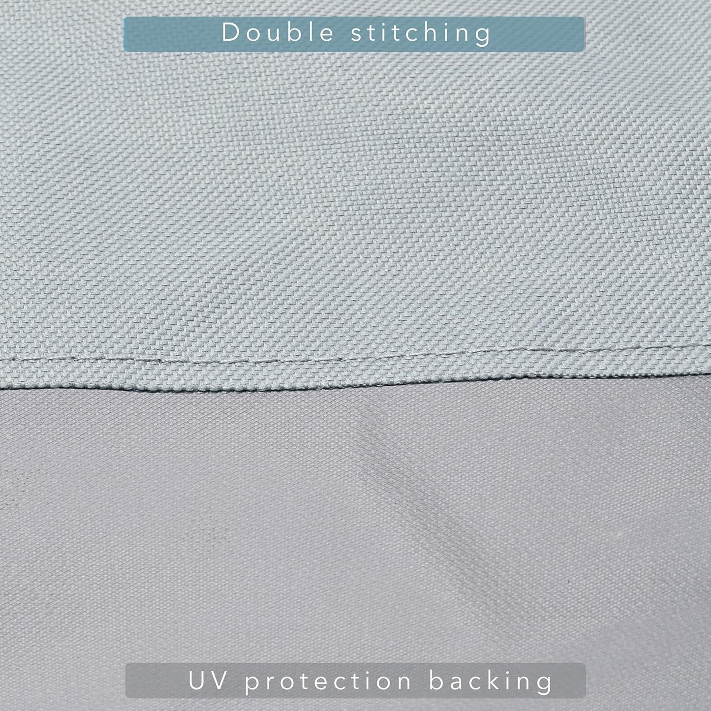 7/8/9FT Heavy Duty 600D Polyester Canvas Billiard Pool Table Cover(7 Colors Available) (Gray, 9-Foot)