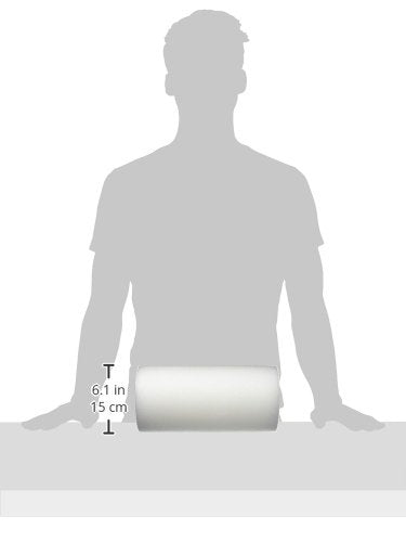 Sammons Preston 43965 High Density Foam Roller for Exercise & Physical Therapy, Round, 6" x 12"