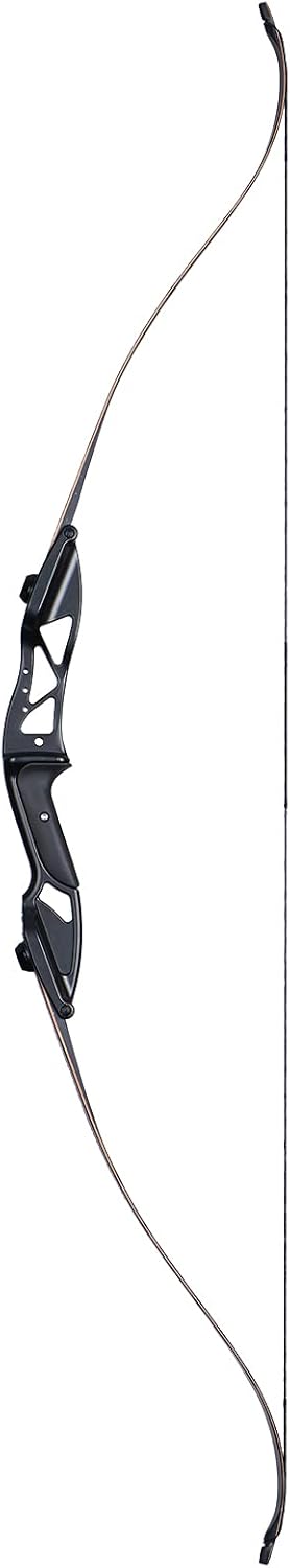 Recurve Bow Set, 56 Inch Takedown Recurve Bow with Metal Riser, 50lbs Draw Weight for Adult Outdoor Hunting & Archery Practice – Complete Accessories