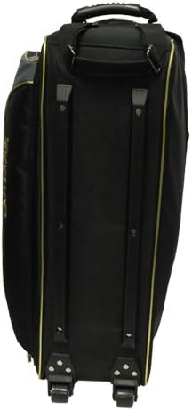 Pyramid Path Triple Tote Roller Plus Bowling Bag with Detachable Shoe Bag (Fits US Mens Size 15), Accessory and Side Pocket, Lightweight Travel Design