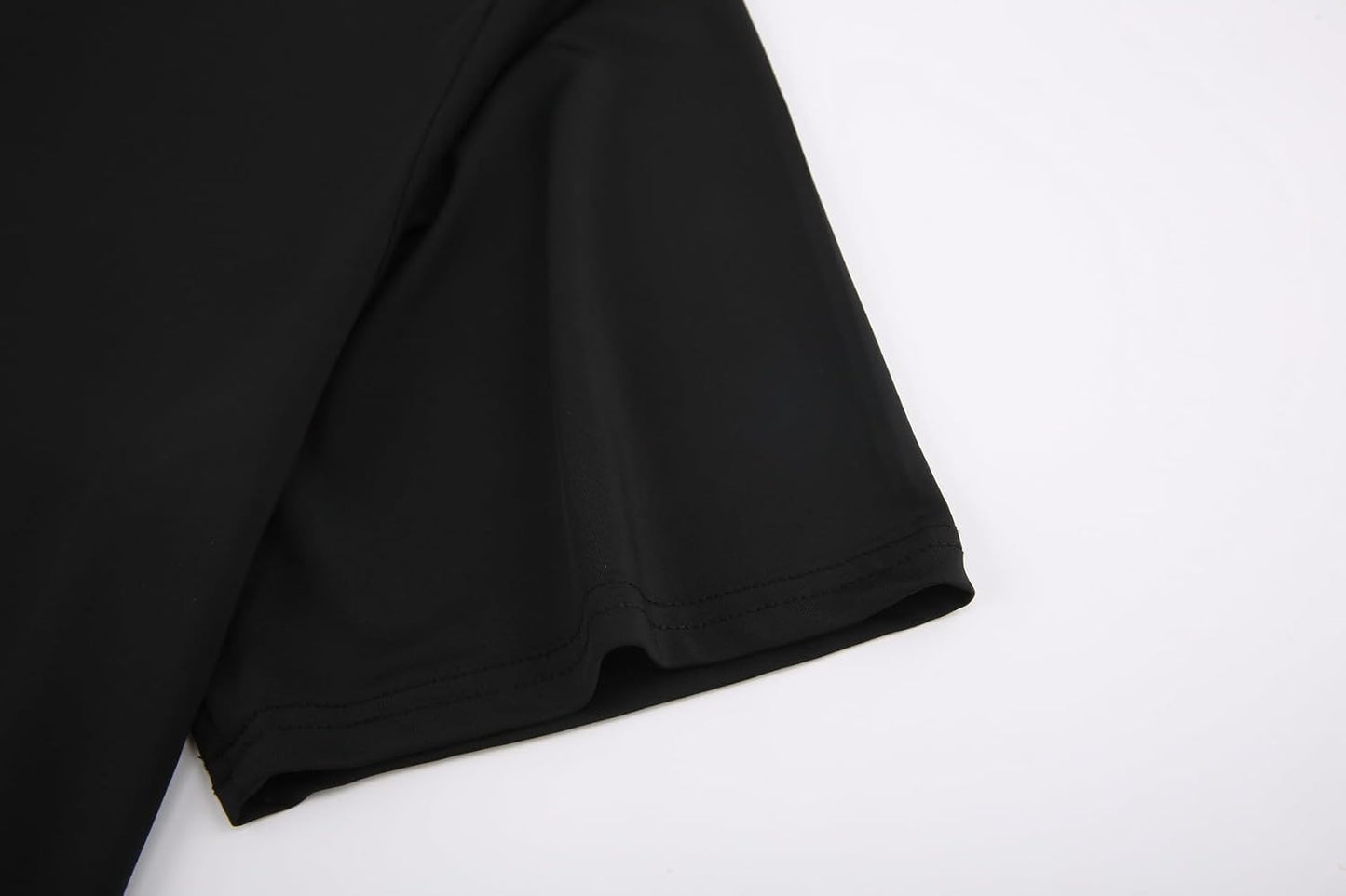 Alex Vando Mens Golf Shirt Moisture Wicking Quick-Dry Solid Short Sleeve Polo Shirts for Men