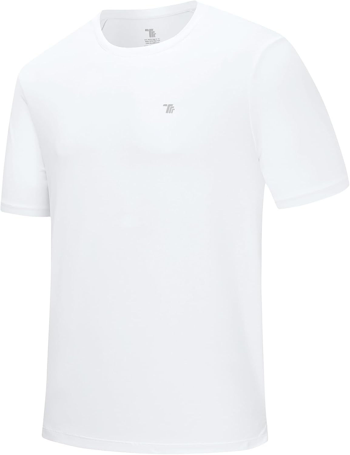 BGOWATU Men's Quick Dry Workout Athletic Shirts Lightweight Tennis Shirts for Men Running Gym Tops