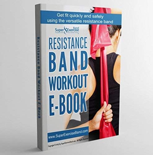 Resistance Band for Working Out - 8,16,24 Yard Resistance Bands Bulk Rolls - 10 Strengths in Light Medium and Heavy Exercise Bands - Latex Free Workout Bands Including iPhone App and e-Book