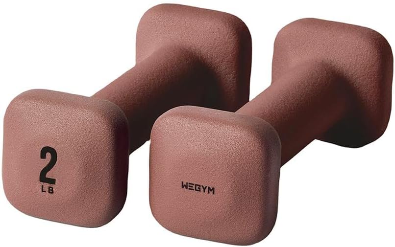 SafeGrip Dumbbells, Anti-Slip, Anti-Roll, Thick Handles, Free Weights, Square Dumbbells for Secure Workouts at Home, Weightlifting, and Personal Training