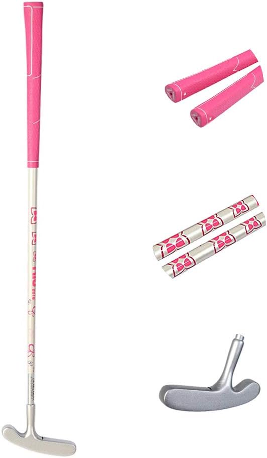 Acstar Two Way Junior Golf Putter Graphite Kids Putter Both Left and Right Handed Easily Use 3 Sizes to Choose Freely for Kids Ages 3-5 6-8 9-12