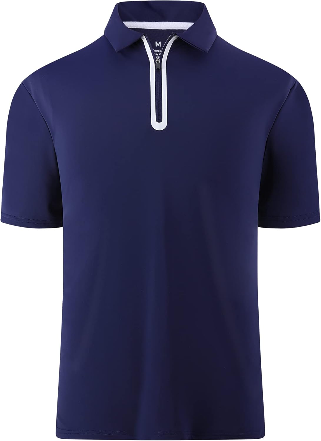 Alex Vando Mens Golf Shirt Moisture Wicking Quick-Dry Short Sleeve Casual Polo Shirts for Men