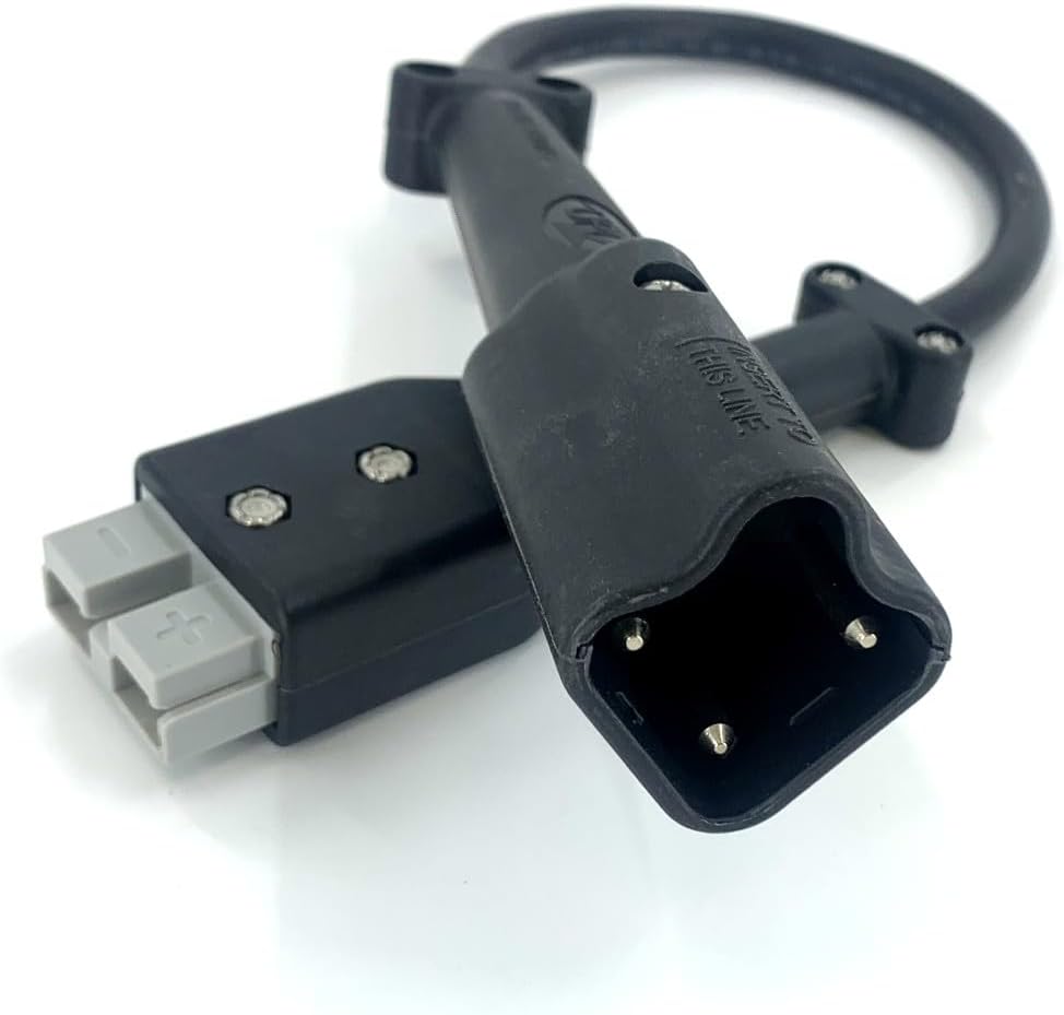 48 Volt Charger with 3-Pin Clover Drive 2 Connector for Yamaha G29 Drive Golf Carts Years 2007 to 2016 (JAC1548H-YAM-PDR)