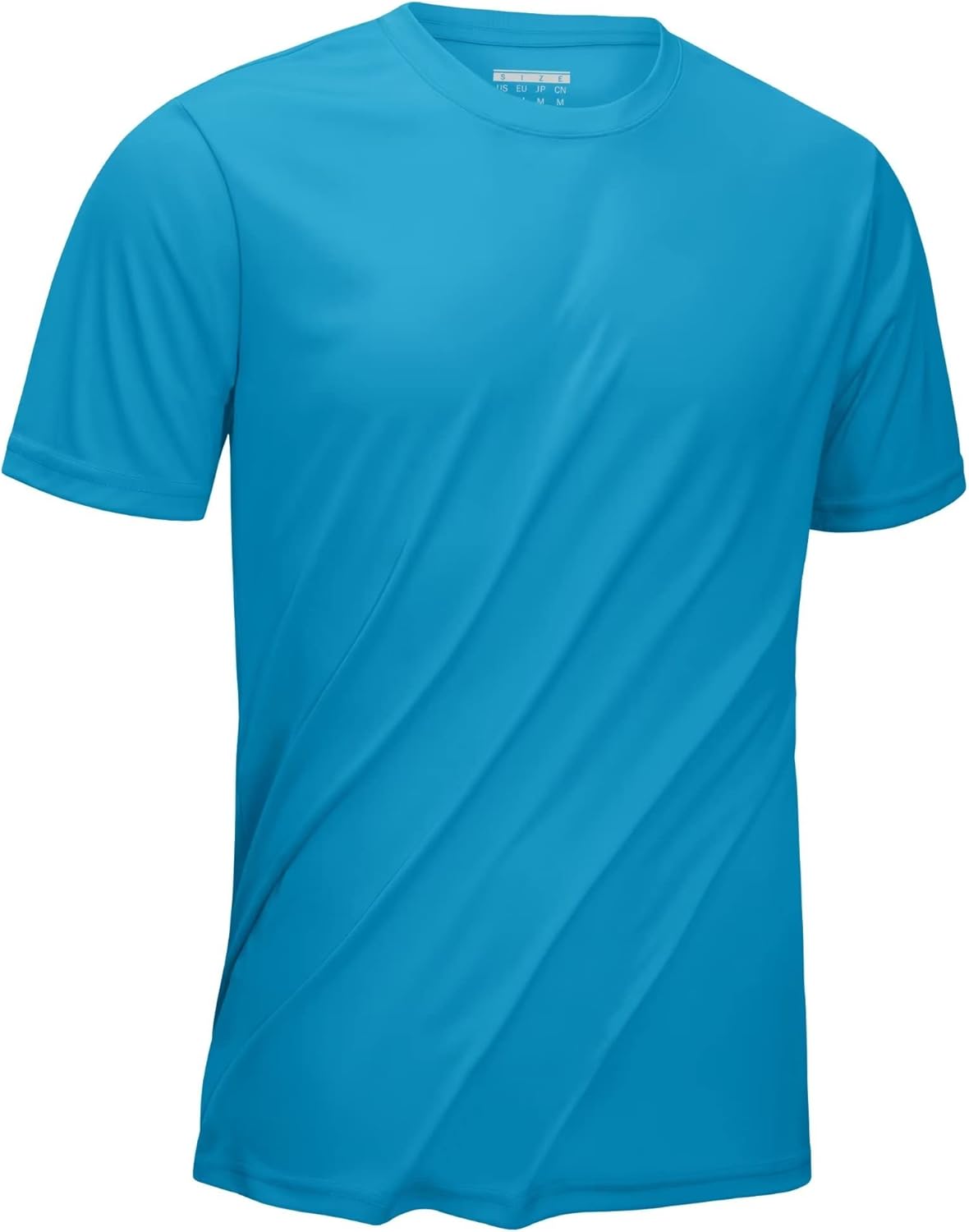 KEFITEVD Men's Short Sleeve UPF 50+ Sun Protection Shirts Quick Dry Rashguard Swim Shirt SPF Workout Fishing Athletic T-Shirt