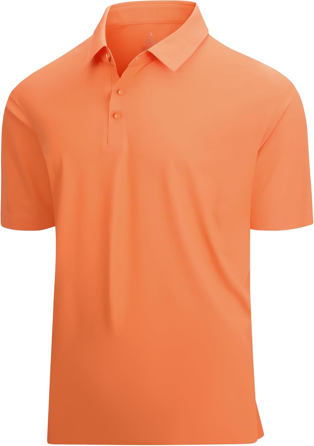 SAMERM Golf Shirts for Men Super Stretch Jacquard Dry Fit Golf Polo Moisture Wicking Short Sleeve Polo Shirts for Men