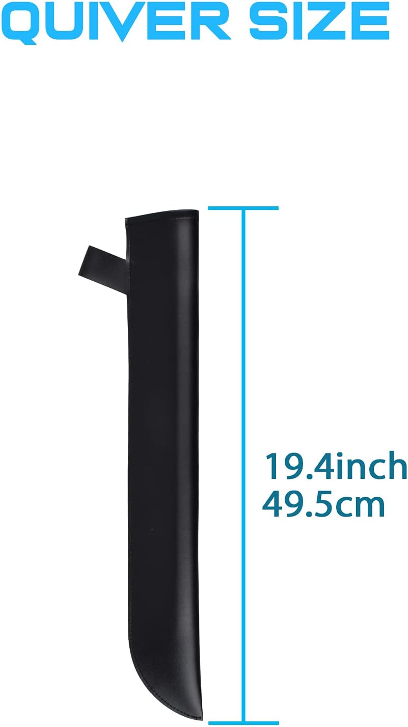 Recurve Bow and Arrow Set Outdoor for Children Youth Junior Archery Beginner Training Includes 2 Types 5 PCS Arrows, Armguard, Quiver, Target Face and Finger Tab