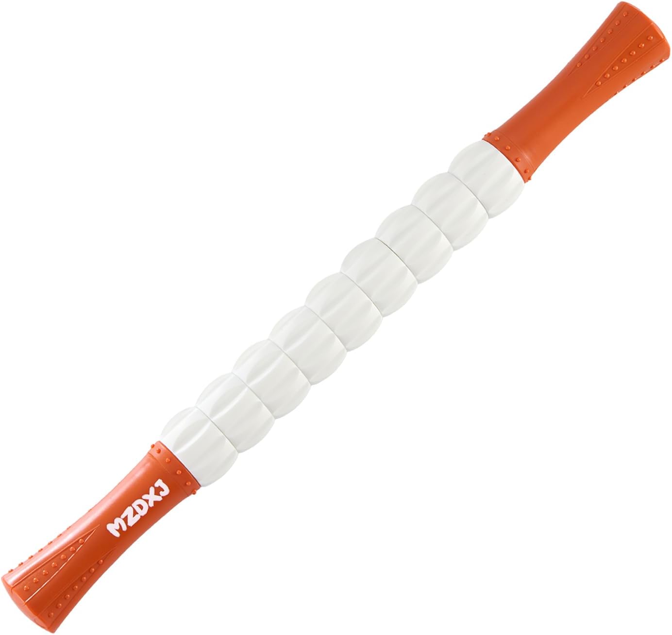 Muscle Roller Stick, Massage Stick for Full Body Relaxation, Relieves Muscle Soreness, Tension, Stiffness, for Shoulders, Neck, Back, Legs, Arms, Deep Tissue Massager(Orange)