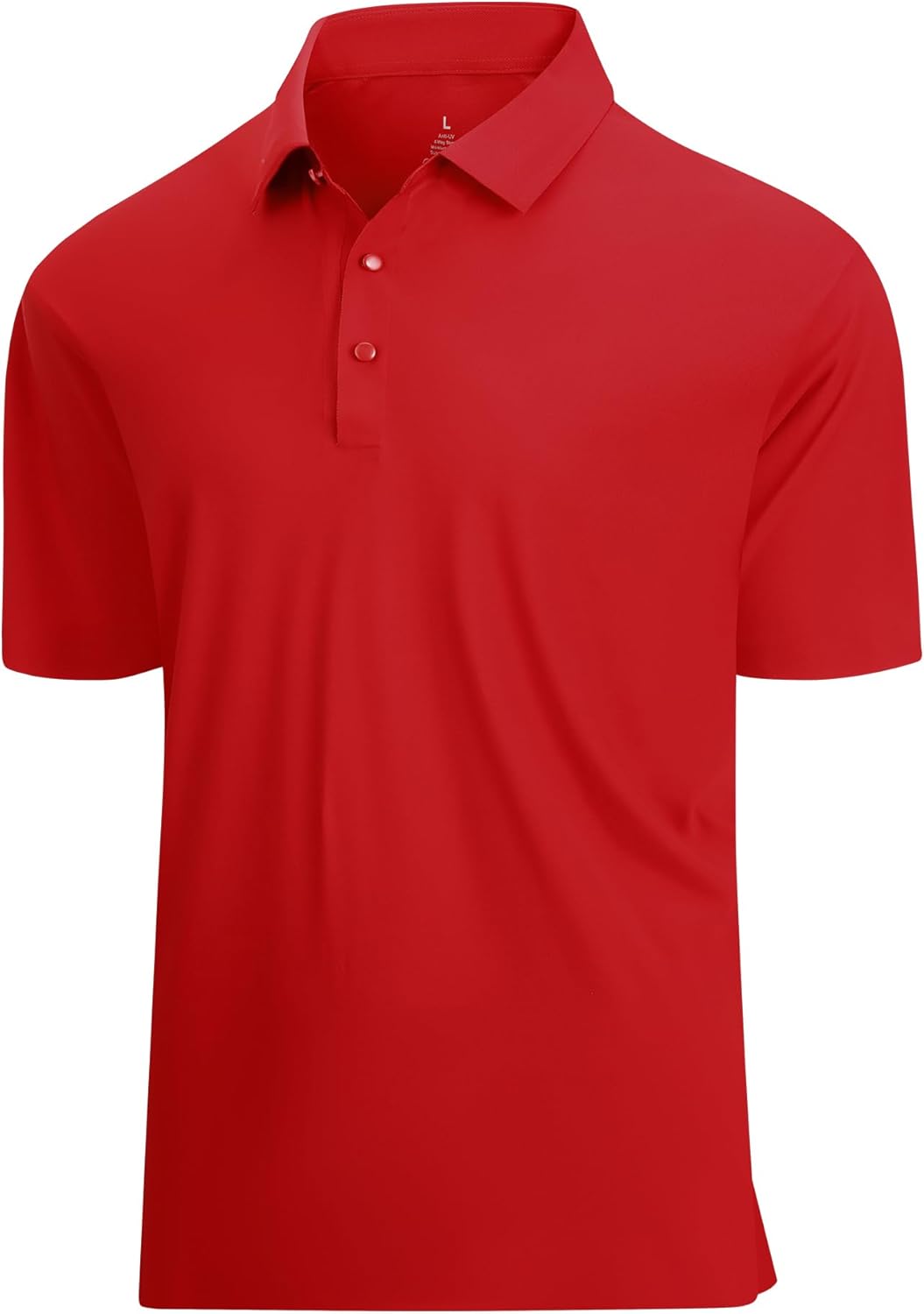 SAMERM Golf Shirts for Men Super Stretch Jacquard Dry Fit Golf Polo Moisture Wicking Short Sleeve Polo Shirts for Men