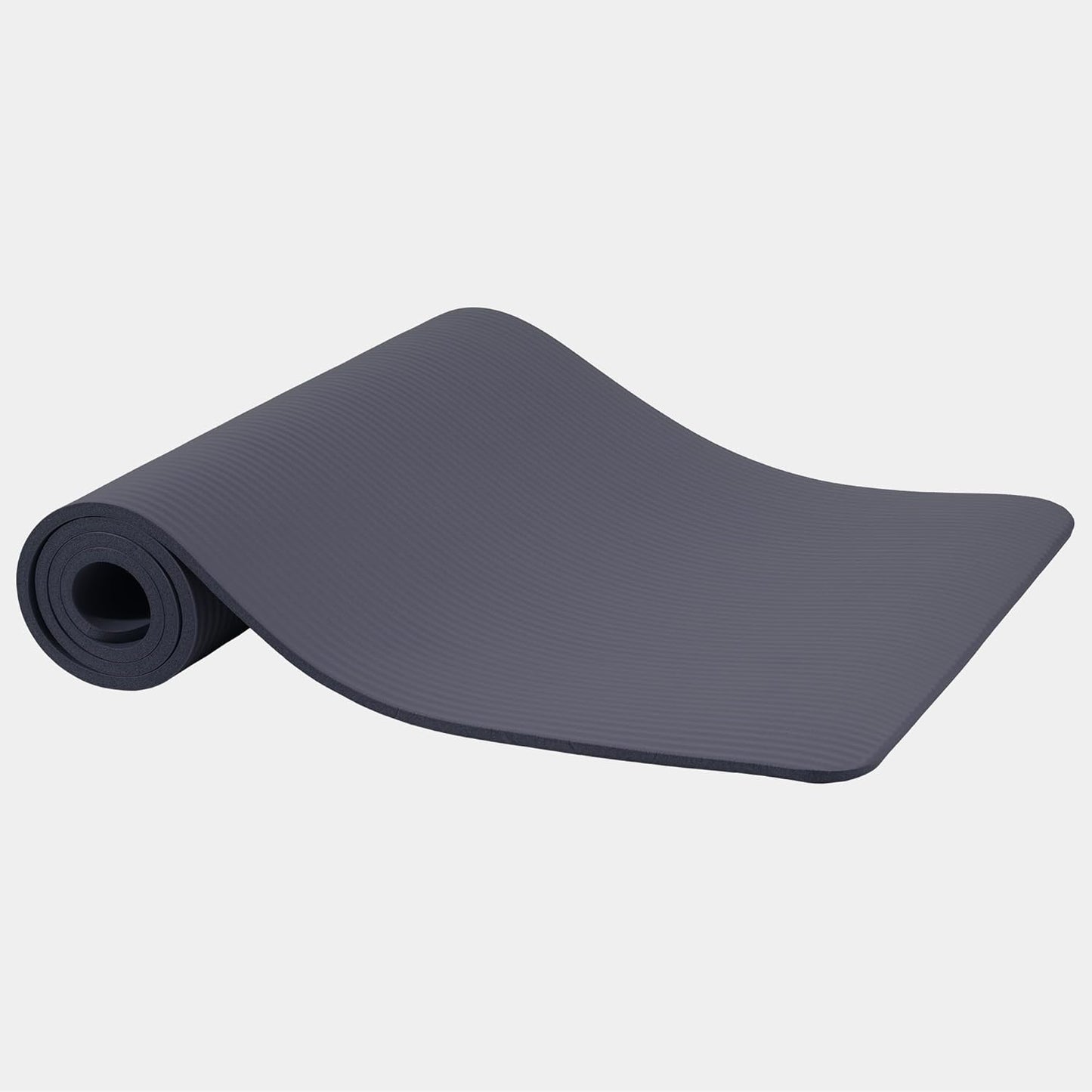Yoga Mat, 1/2-Inch Extra Thick High Density Exercise Mat, Anti-Tear Exercise Yoga Mat with Carrying Strap, Suitable for Various Yoga Exercises