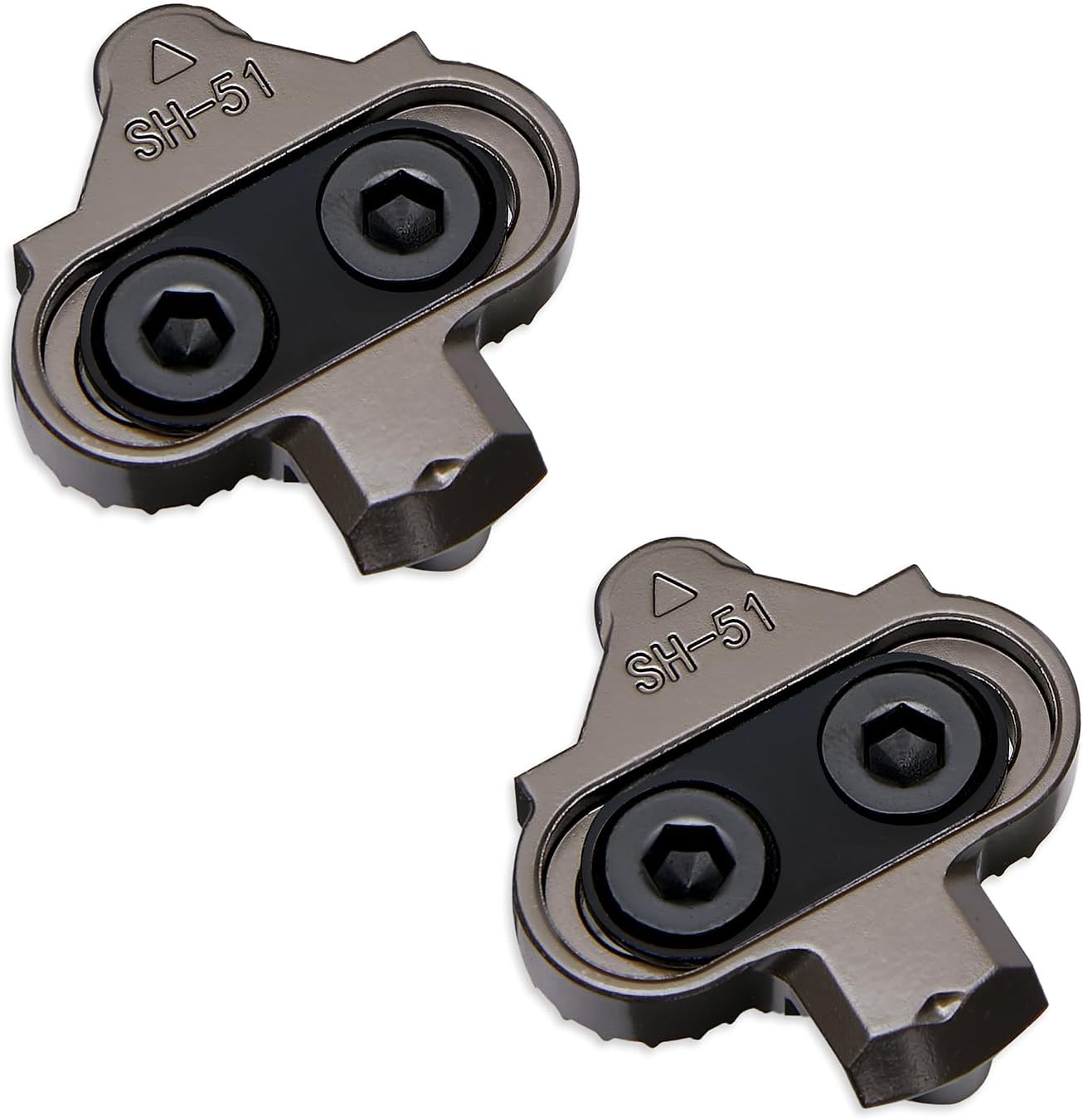 Bike Cleats Compatible with Shimano SPD SH51,for MTB Cleat Set Suitable for Men Women Indoor Mountain Outdoor Road Cycling