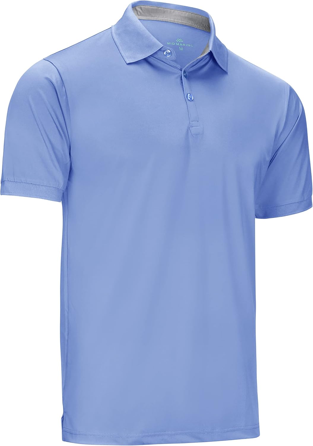 Mio Marino Golf Polo Shirts for Men - Dry Fit - Ultra-Thin Breathable Fabric