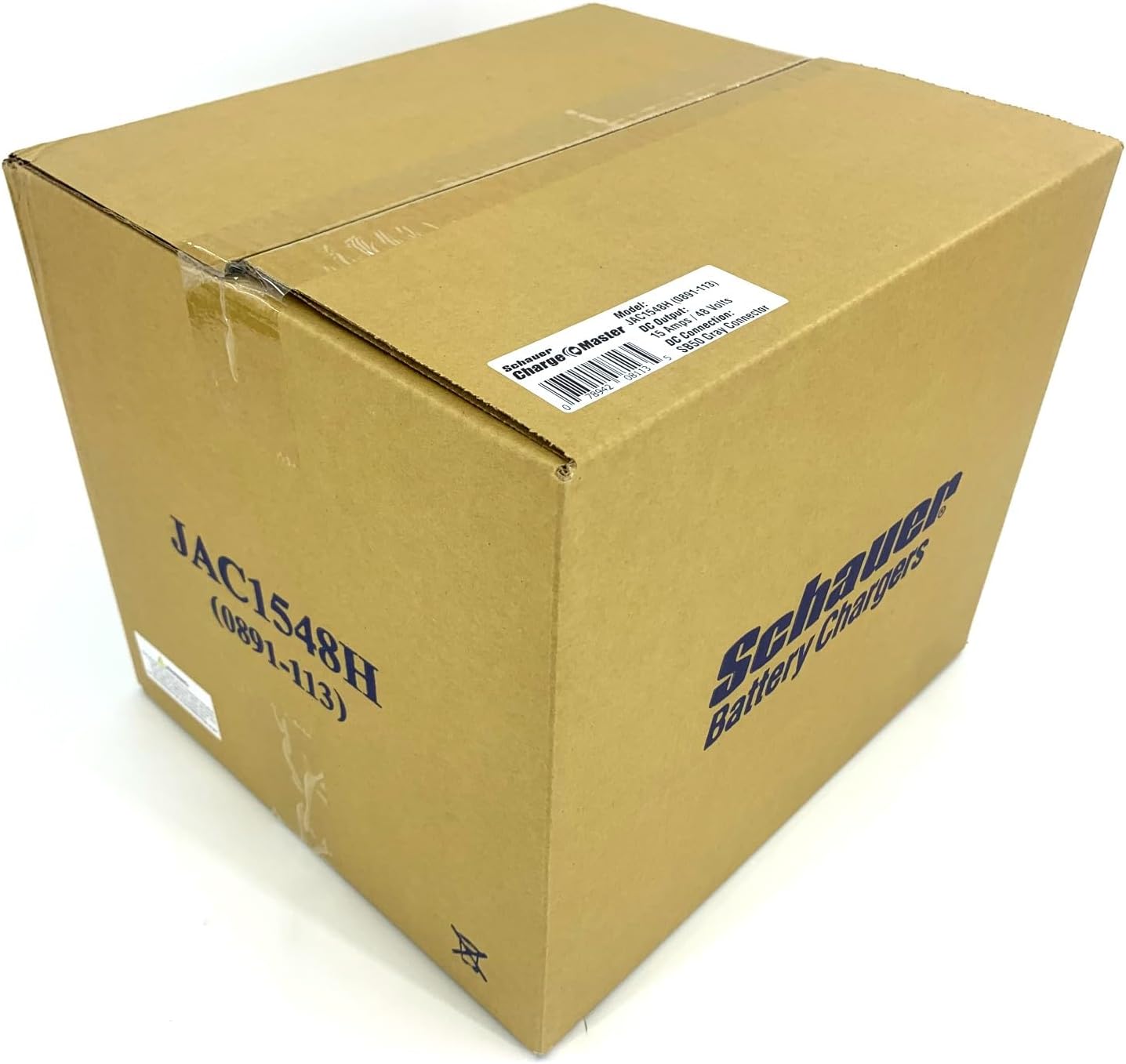 48 Volt Charger with Round 3-Pin Connector for Star Car Electric Golf Vehicles (JAC1548H-STAR)