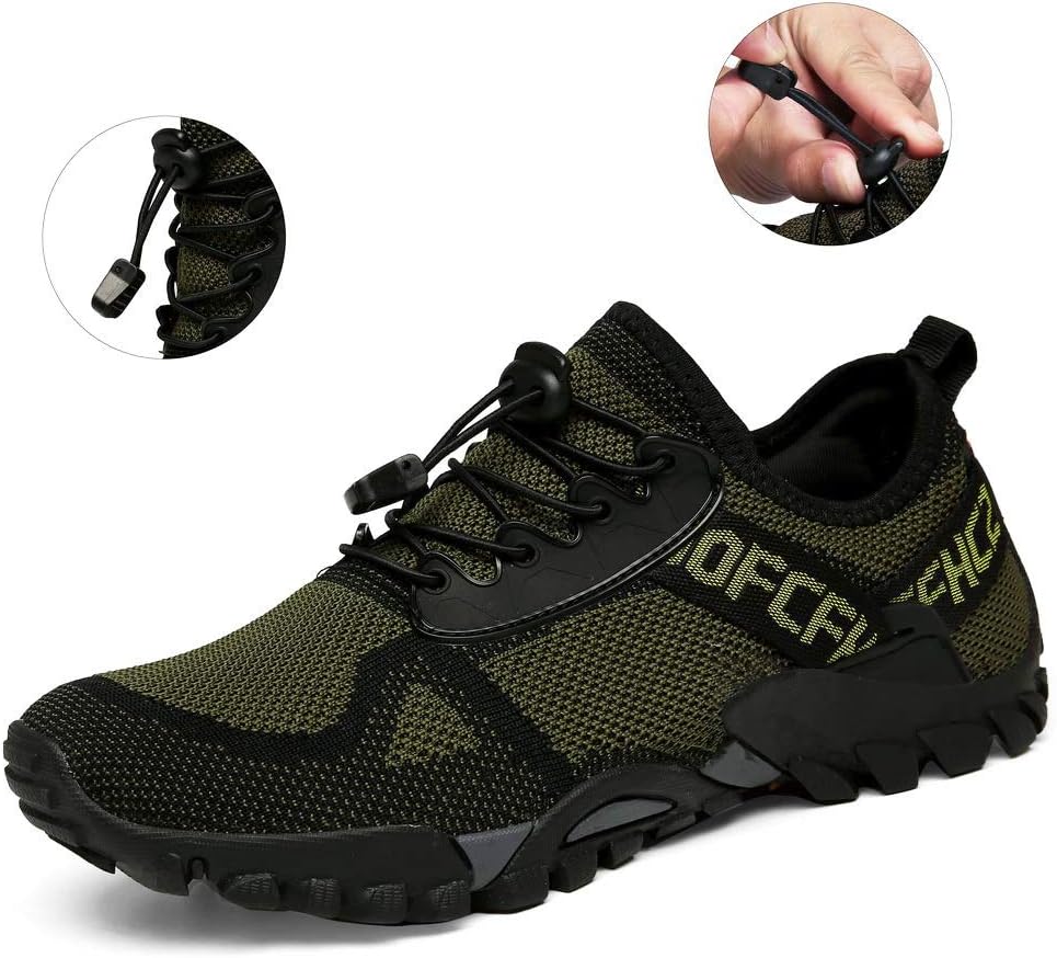 ABAO Hiking Shoes Men Women Outdoor Sports Shoes Non-Slip Breathable Sneakers Low Top Walking Shoes for Outdoor Trailing Trekking Walking Climbing Travel Lightweight