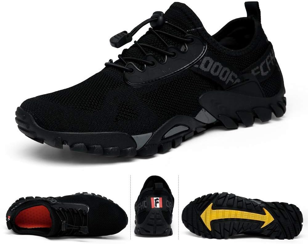 ABAO Hiking Shoes Men Women Outdoor Sports Shoes Non-Slip Breathable Sneakers Low Top Walking Shoes for Outdoor Trailing Trekking Walking Climbing Travel Lightweight