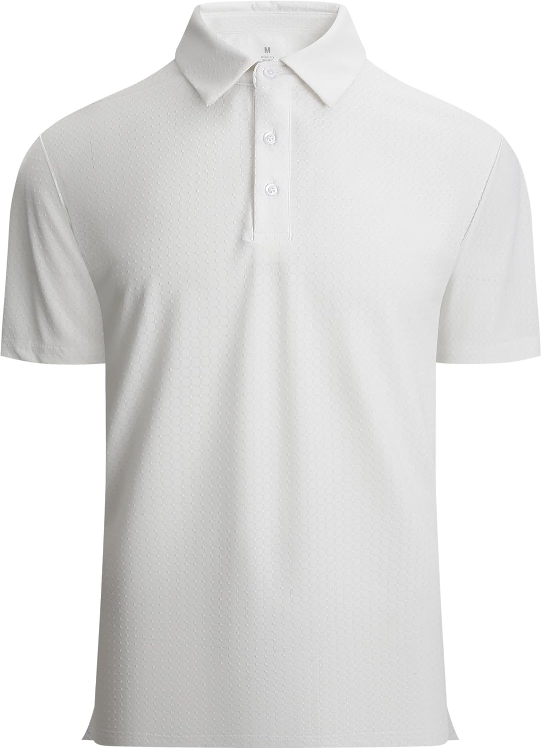 WARHORSEE Golf Polo Shirts for Men Short Sleeve Wrinkle Free 4 Way Stretch Moisture Wicking Performance Collared Tshirts