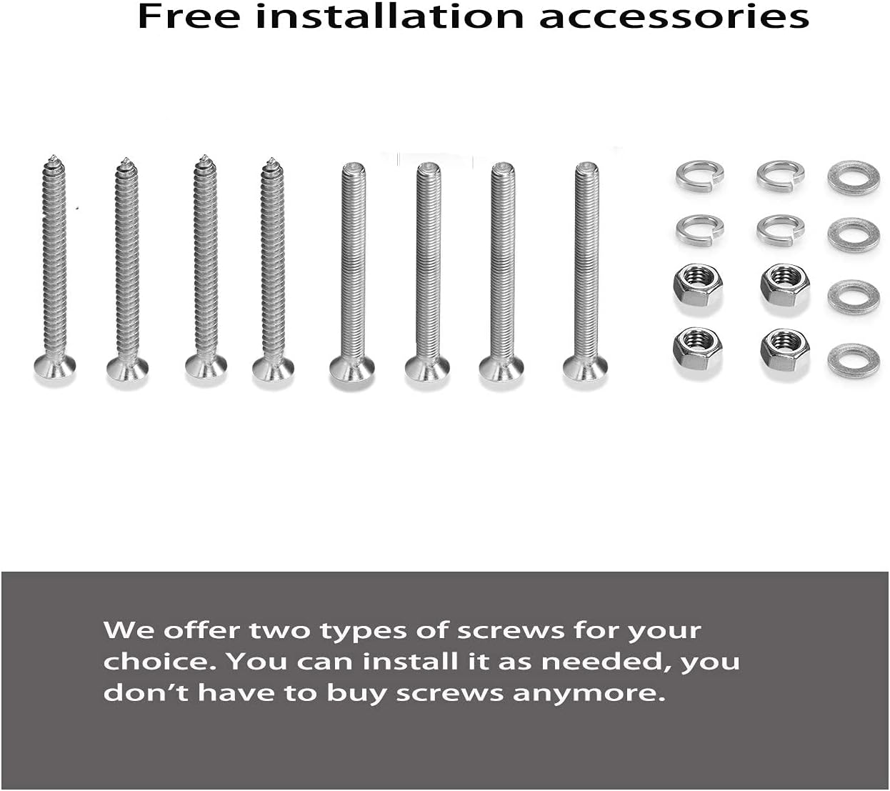 Boat Cleat 6 Inch Open Base 2 Pcs, Dock Cleat Heavy Duty 316 Stainless Steel，Curtain Tie, Hook, Include Installation Screws