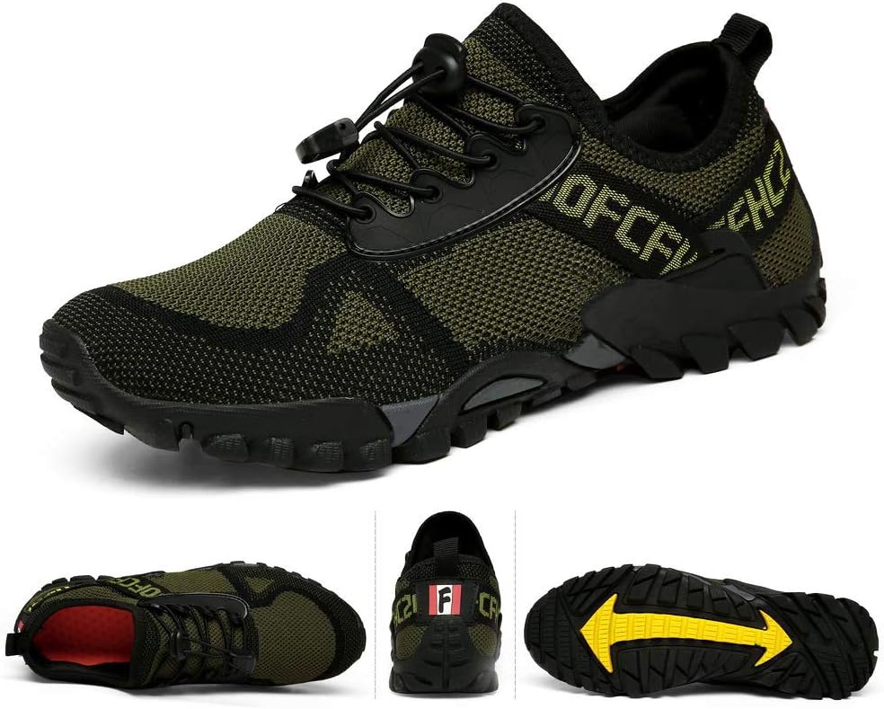 ABAO Hiking Shoes Men Women Outdoor Sports Shoes Non-Slip Breathable Sneakers Low Top Walking Shoes for Outdoor Trailing Trekking Walking Climbing Travel Lightweight