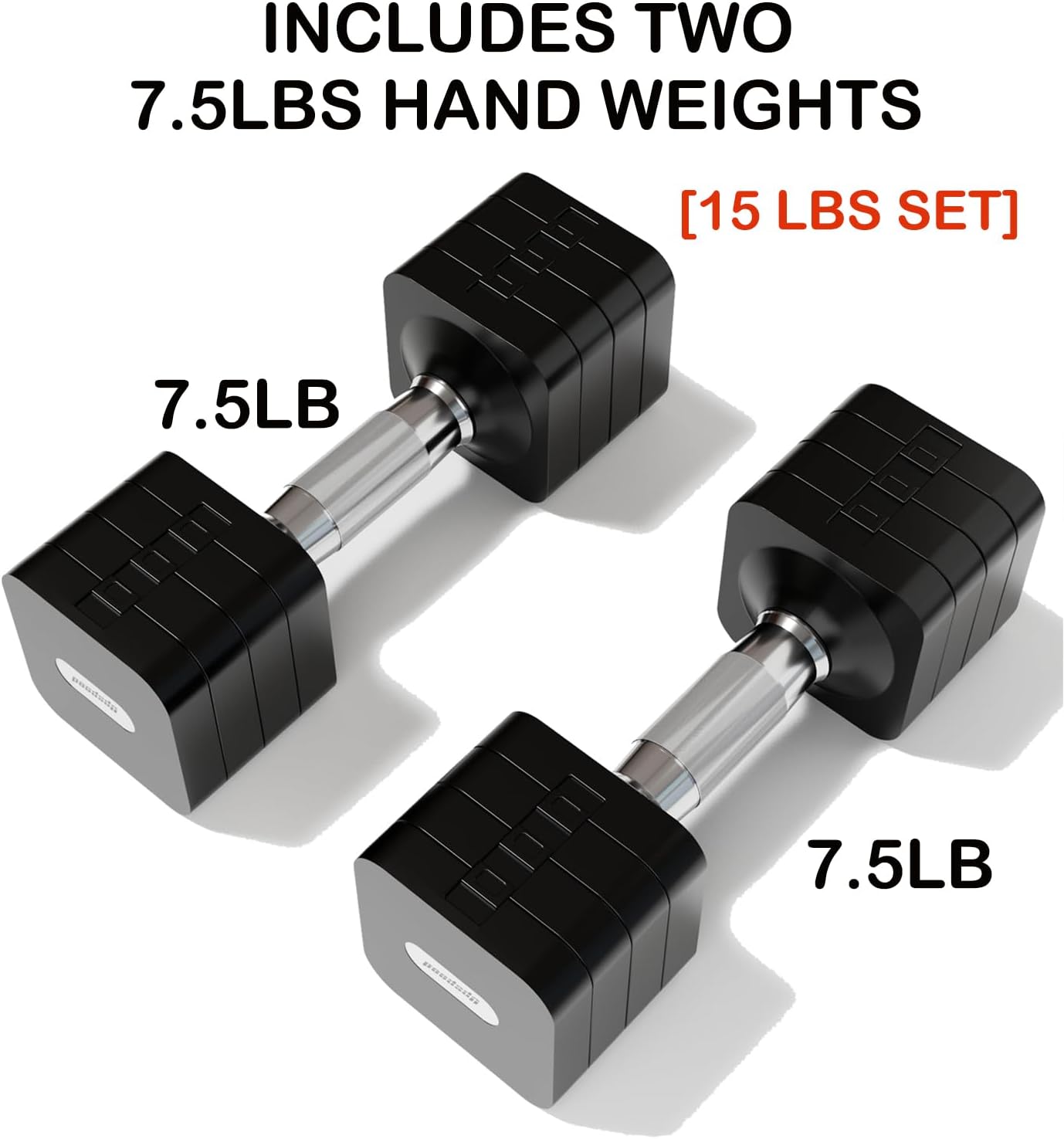 15LB 20LB 50LB Adjustable Dumbbell Set Free Weights Dumbbells Set for Women Men Hand Weights Sets Adjust Dumbbell Weight Sets for Home Gym Exercise Workout Strength Training Equipments