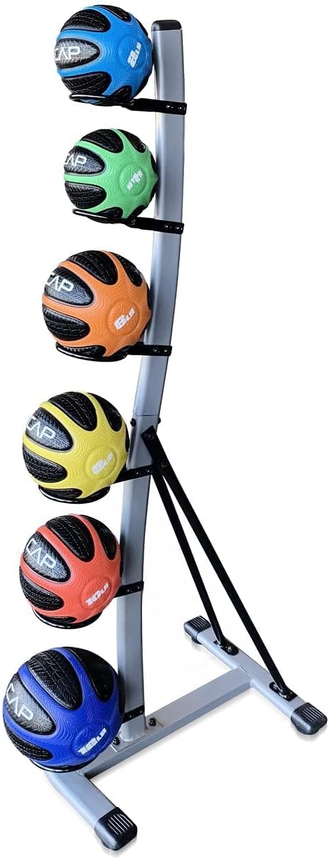 WF Athletic Supply Medicine & Exercise Ball - Durable Rubber & Consistent Weight Distribution; Comfort Textured Grip for Strength, Balance & Core Training, Multiple Choices Available