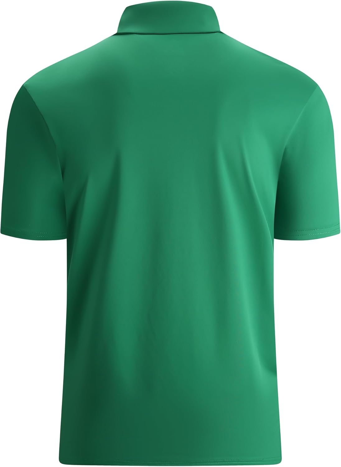 Alex Vando Mens Golf Shirt Moisture Wicking Quick-Dry Solid Short Sleeve Polo Shirts for Men