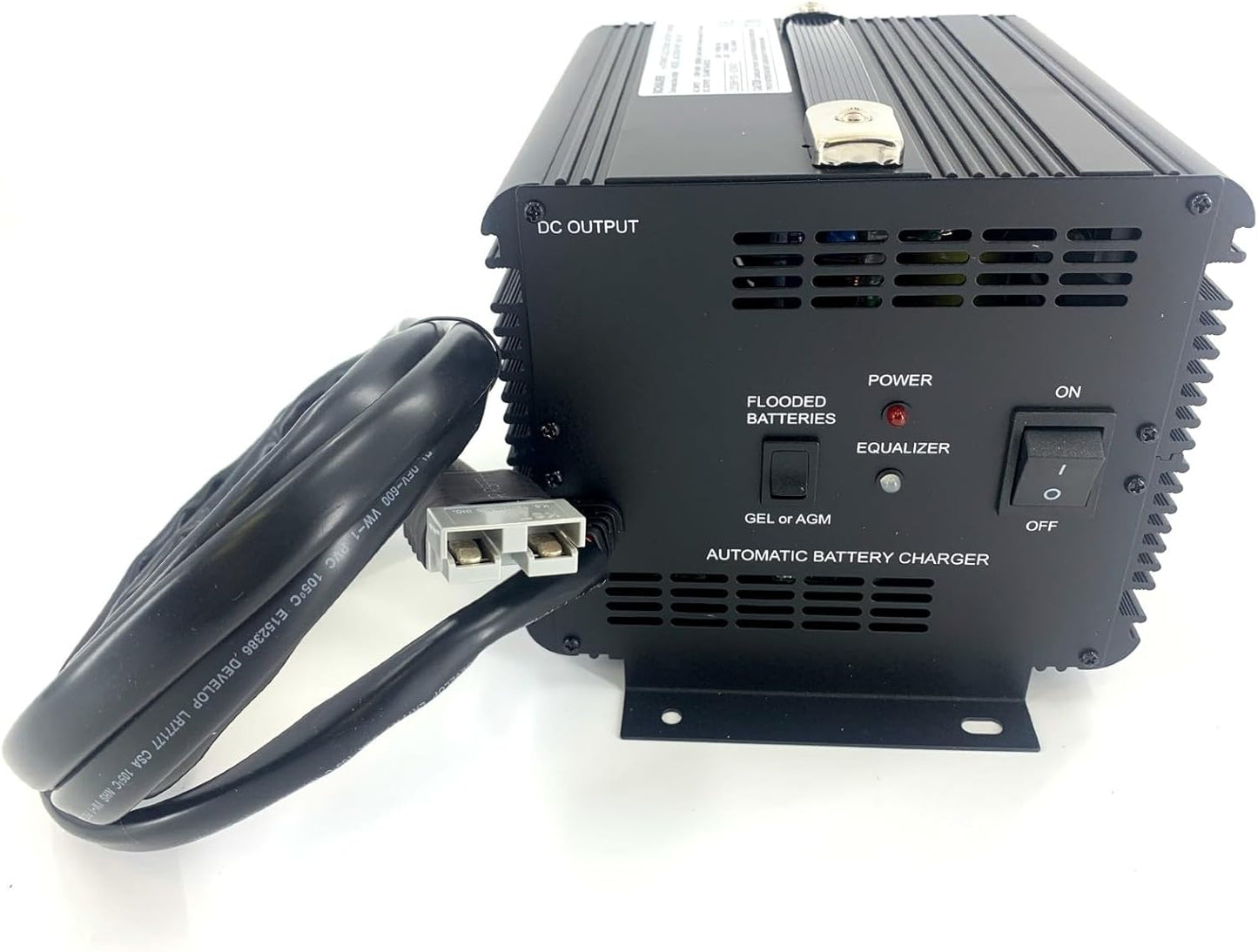 48 Volt Charger with 3-Pin Clover Drive 2 Connector for Yamaha G29 Drive Golf Carts Years 2007 to 2016 (JAC1548H-YAM-PDR)