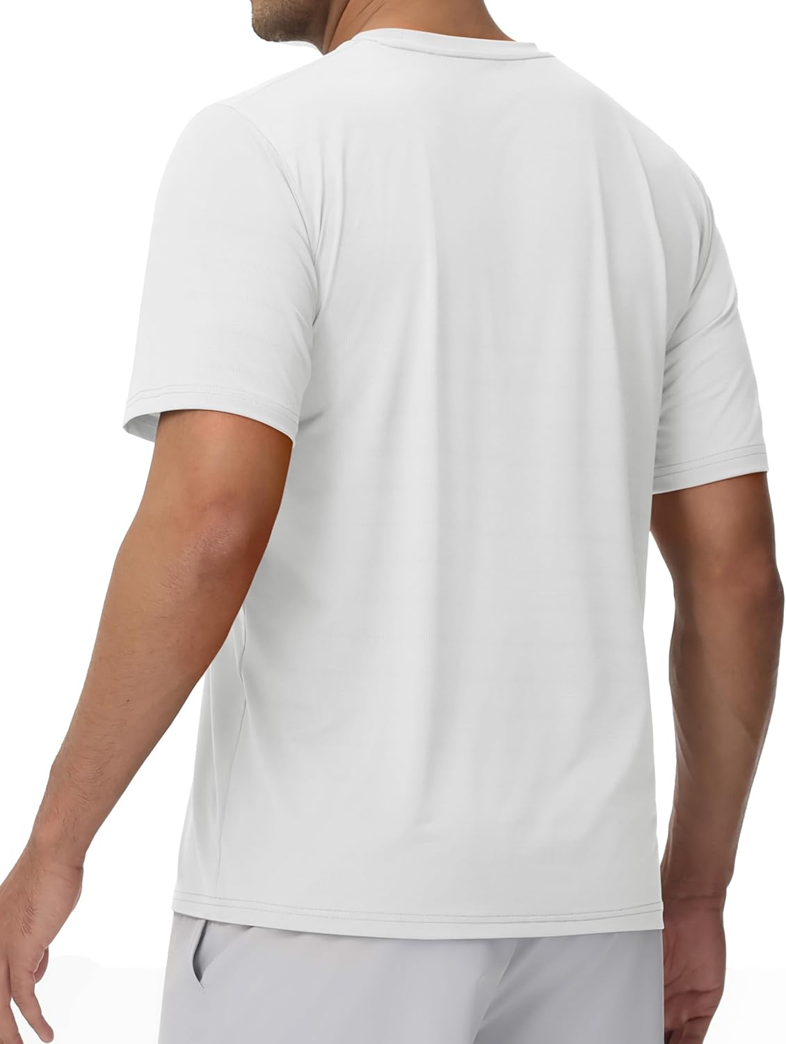 TACVASEN Men's Lightweight Athletic T-Shirts Quick Dry Workout Gym Tops Short Sleeve Running Tee Shirt Performance Activewear