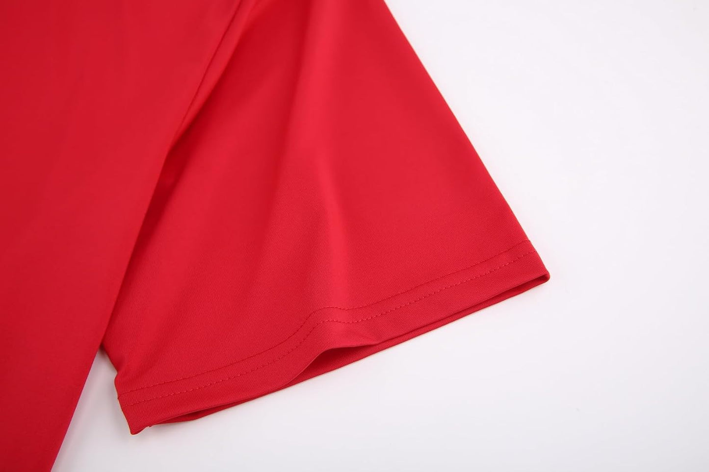 Alex Vando Mens Golf Shirt Moisture Wicking Quick-Dry Solid Short Sleeve Polo Shirts for Men