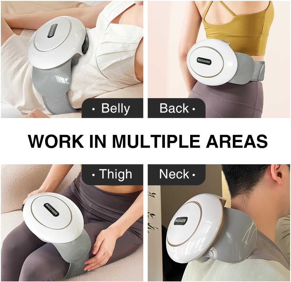 Abdominal Massager, Stomach Massage for Digestion, Stomach Relaxation, and Digestive Relief - Belly Cellulite Massager for Flattening Belly, Gas, Bloating, and Constipation