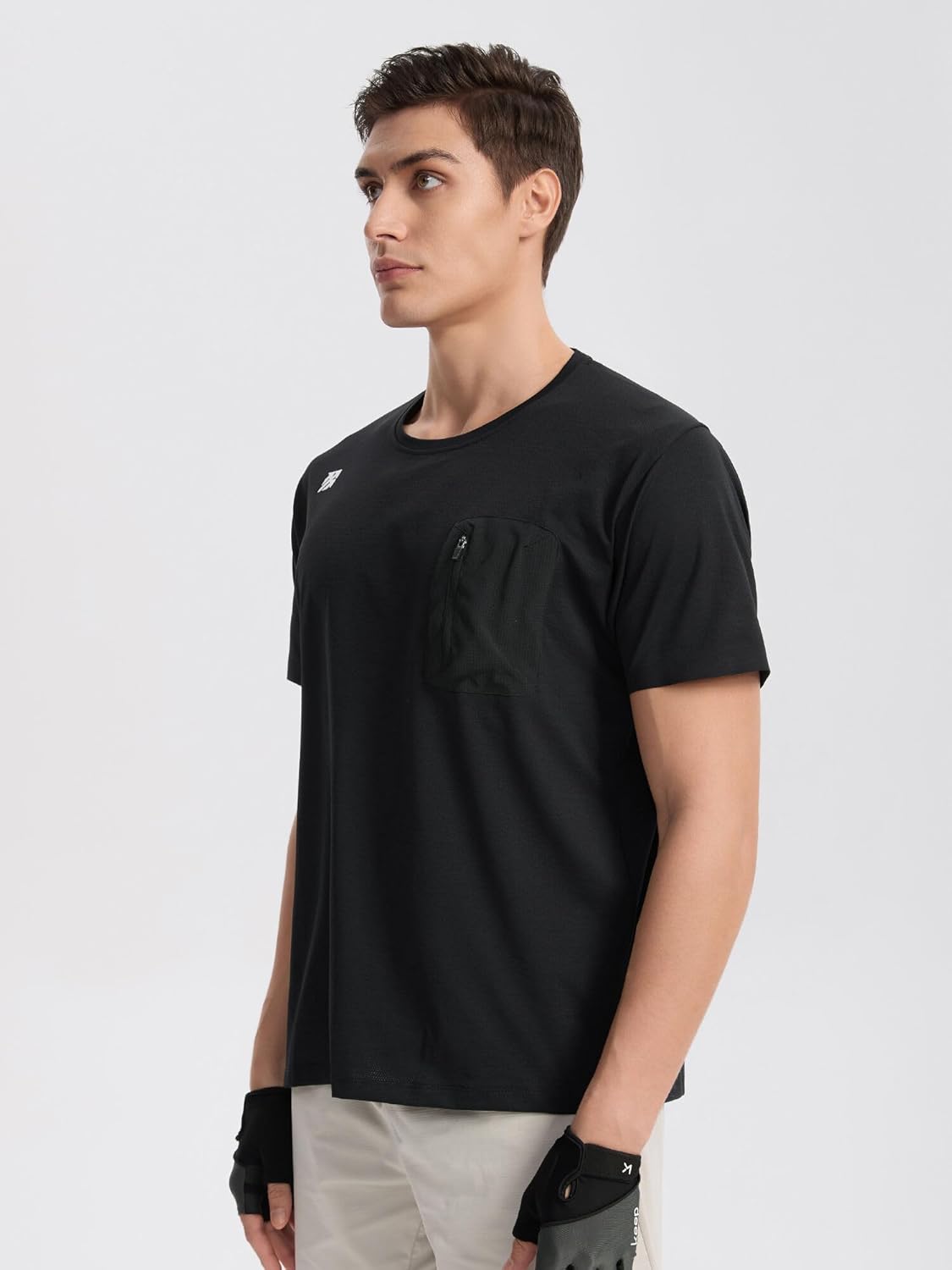 Moisture Wicking Quick Dry Soft Pickleball Workout Hiking Camping Running Shirts for Men Outdoor Sports