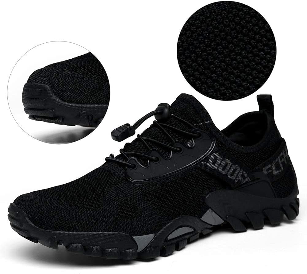 ABAO Hiking Shoes Men Women Outdoor Sports Shoes Non-Slip Breathable Sneakers Low Top Walking Shoes for Outdoor Trailing Trekking Walking Climbing Travel Lightweight