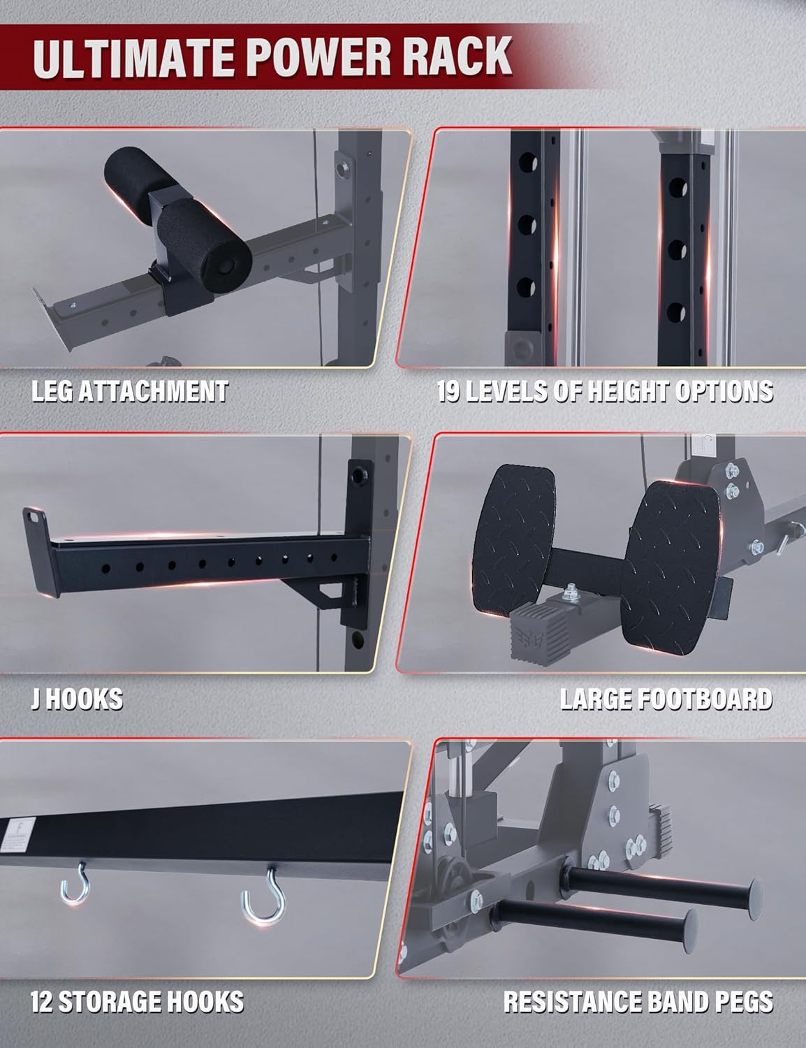 Major Fitness Drone3 Smith△ Machine – All-in-One Home Gym Squat Rack with Weight Bar, Cable Crossover Machine – Heavy-Duty Fitness Equipment for Strength Training and Full-Body Workouts