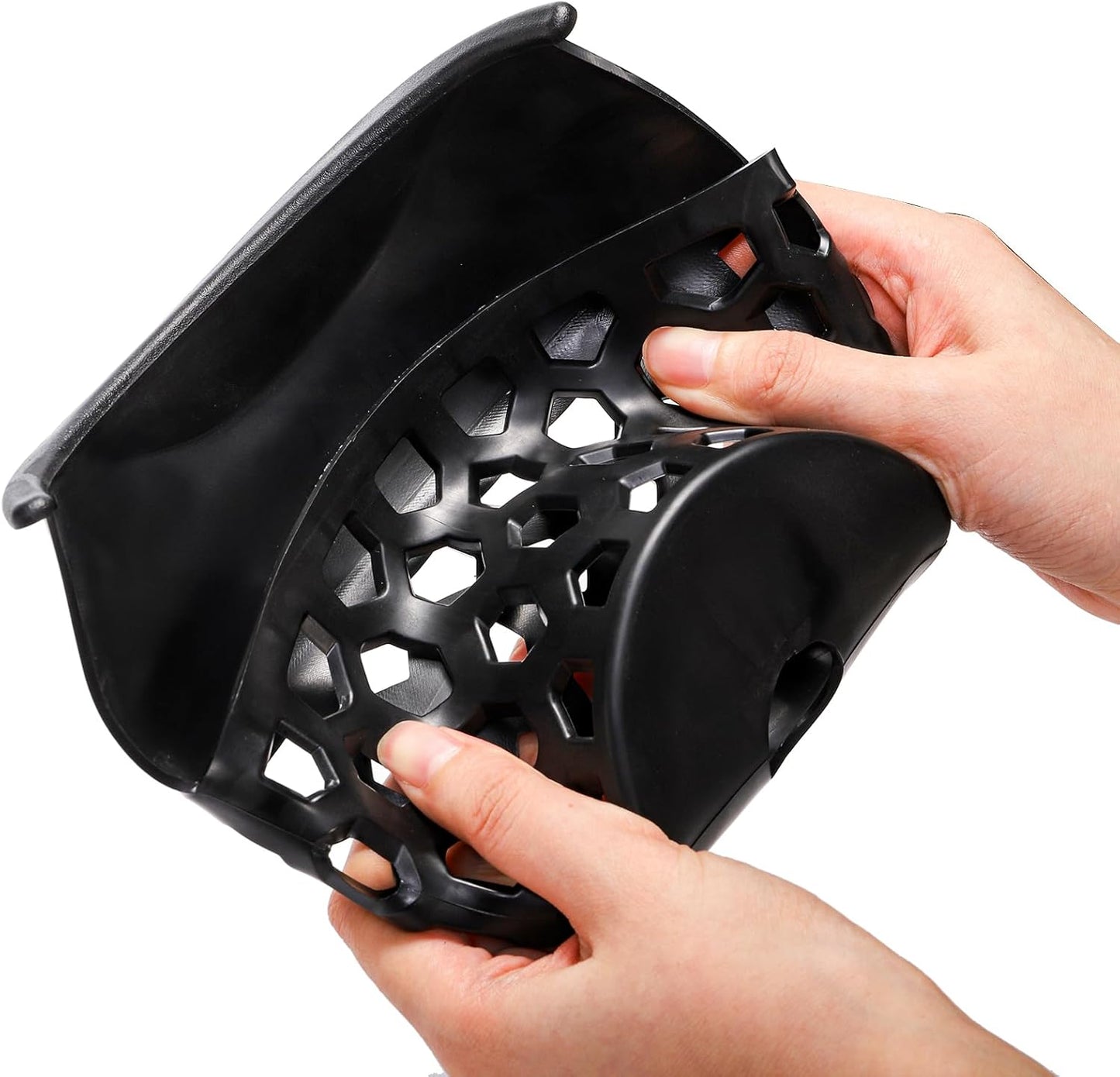 6 Pack Pool Table Pockets, Heavy Duty Billiard Set Including 4 Corner and 2 Side Pockets