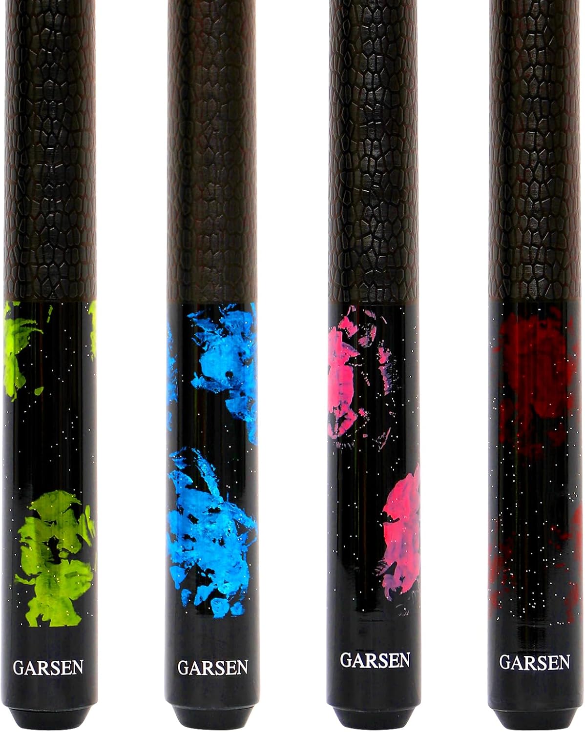 4 Pieces Pool Cue Stick 58 inch 18 oz 19 oz 20 oz 21 oz Billiard House Bar Pool Stick