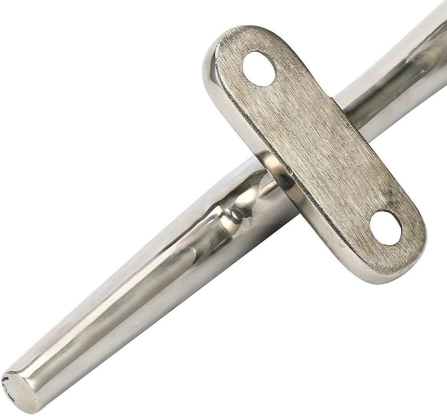 Amarine Made 4 Pack Stainless Steel Open Base Cleat-8 Inch Boat Cleats,Rope Cleat,Boat Dock Cleats - Ideal for Marine, Deck,Nautical Decor,Cabinet Pull/Towel Hook/Coat Hanger