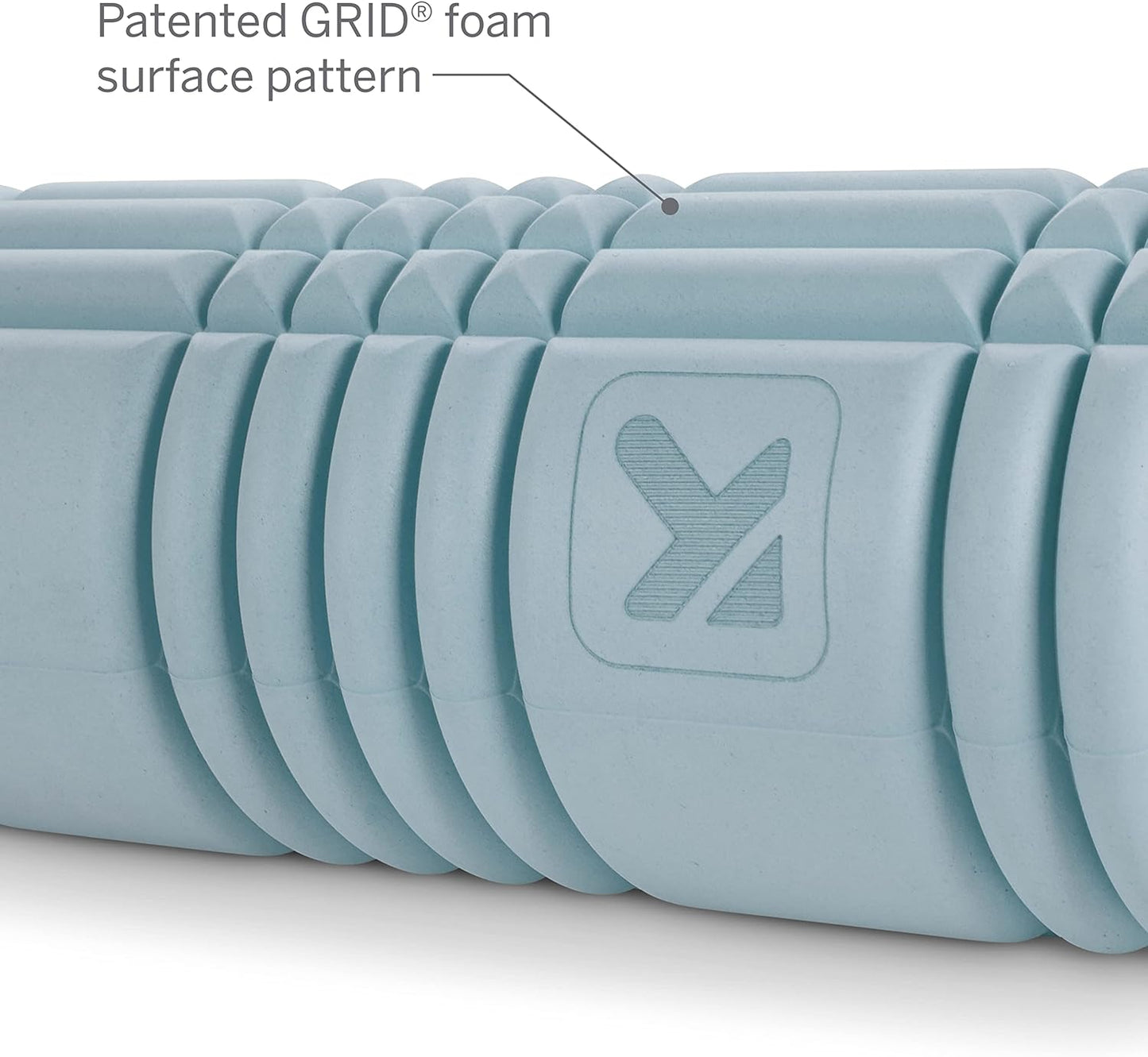 TriggerPoint Grid 1.0 Foam Roller - 13" Multi-Density Massage Roller for Deep Tissue & Muscle Recovery - Relieves Tight, Sore Muscles & Kinks, Improves Mobility & Circulation - Targets Key Body Parts