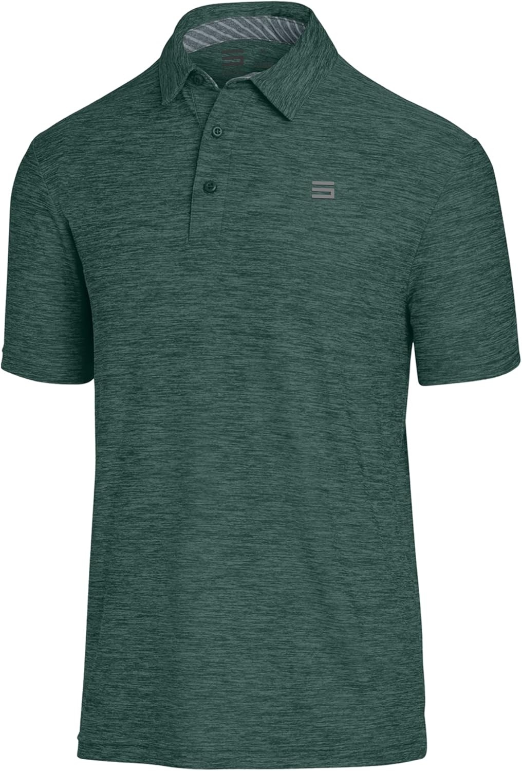 Three Sixty Six Golf Shirts for Men - Dry Fit Short-Sleeve Polo, Athletic Casual Collared T-Shirt