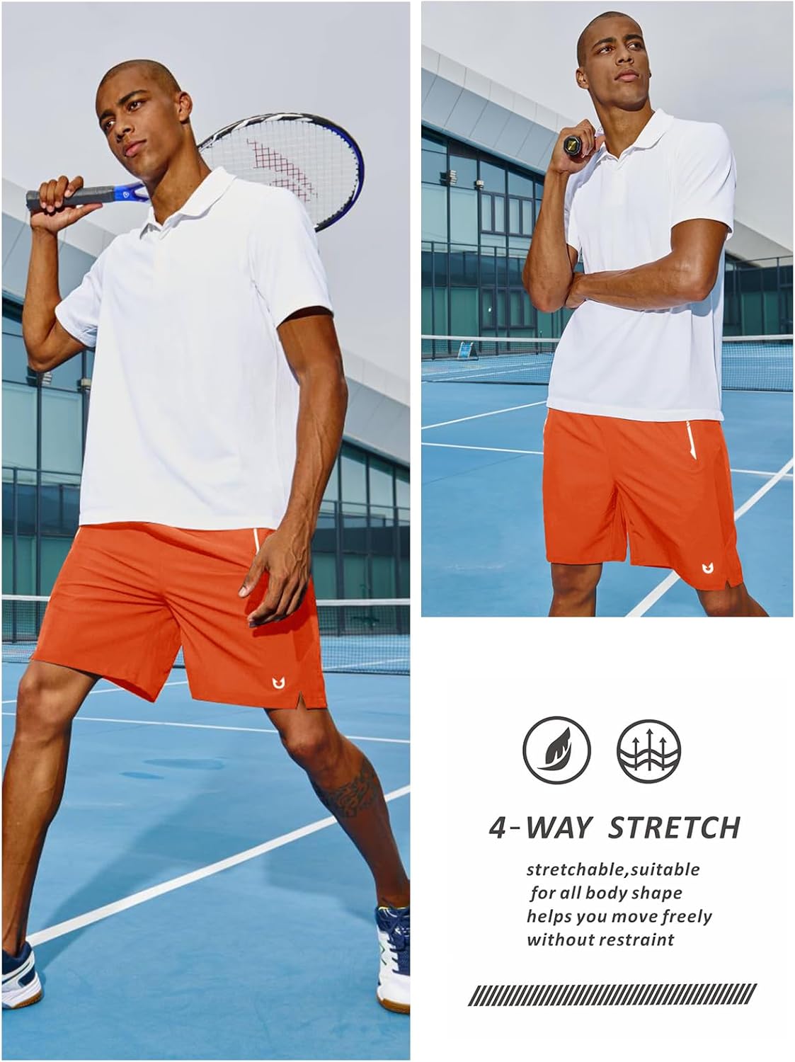 NORTHYARD Men's Running Athletic Shorts 5"/ 7"/ 9" Workout Gym Short Tennis Quick Dry Active Sport Hiking Basketball