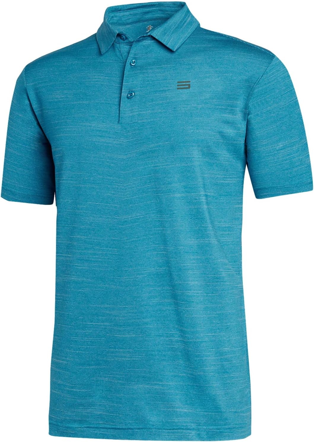 Three Sixty Six Golf Shirts for Men - Dry Fit Short-Sleeve Polo, Athletic Casual Collared T-Shirt