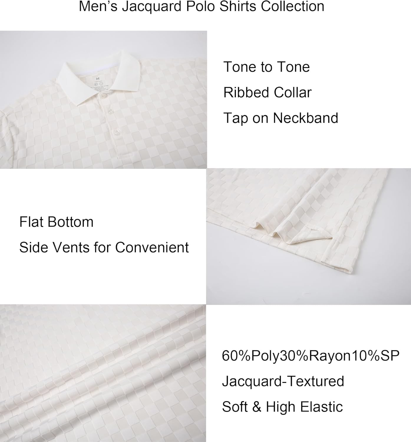 Alex Vando Mens Polo Shirts Short Sleeve Regular Fit Fashion Designed Shirt