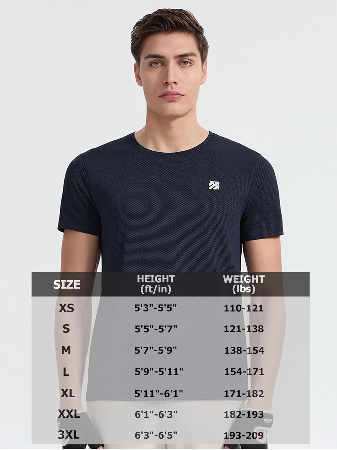 Moisture Wicking Quick Dry Soft Pickleball Workout Hiking Camping Running Shirts for Men Outdoor Sports